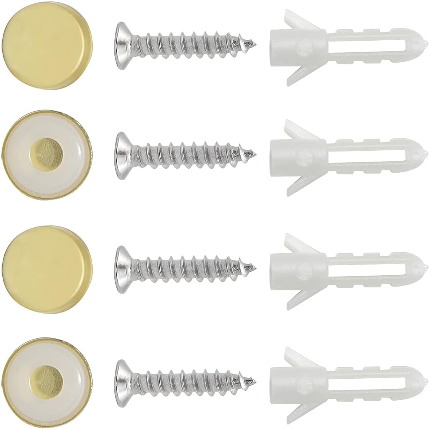 Gold Wine Glass Rack 30cm (3 Pack Under-Cabinet Stemware Holder): image 6